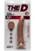 The D Slim Thin D 7 inches Ultraskyn Brown Dildo Sex Toy Product Image 2