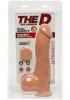 The D Master D 10.5 inches Dildo with Balls Ultraskyn Beige Sex Toy Product Image 2