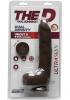 The D 9 inches Uncut D Dildo with Balls Black Sex Toy Product Image 2