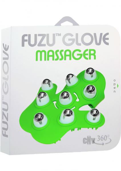 Fuzu Glove Massager Neon Green Sex Toy Product