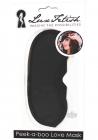 Lux F Peek A Boo Love Mask Black Sex Toy Product
