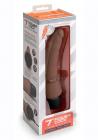 Pc Slim Anal Realistic Vibe 7 Dk Brown Sex Toy Product