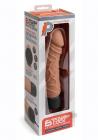 Pc Realistic Vibrator 6.5 Mocha Sex Toy Product