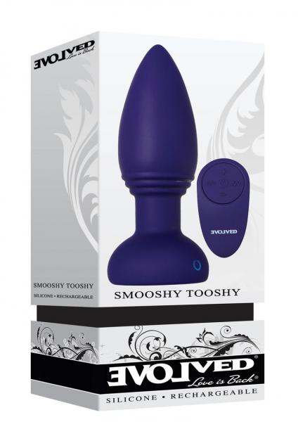 Smooshy Tooshy Silicone Butt Plug Sex Toy Product