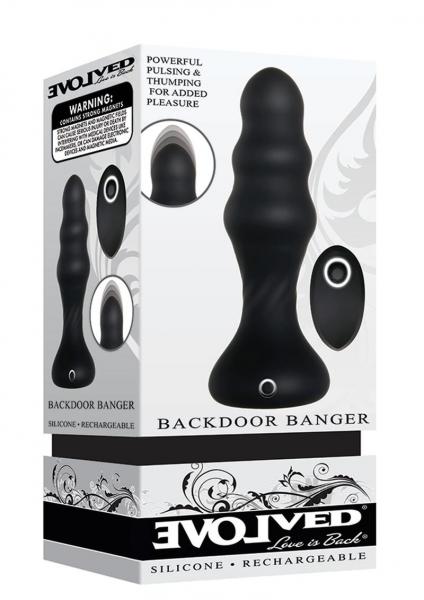 Backdoor Banger Black Sex Toy Product