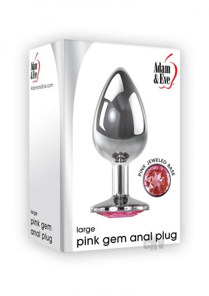 Aande Pink Gem Anal Plug Large Sex Toy Product