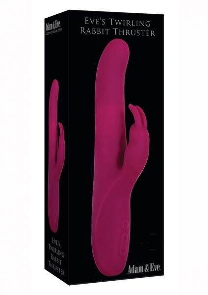 Aande Eves Twirling Rabbit Thruster Red Sex Toy Product
