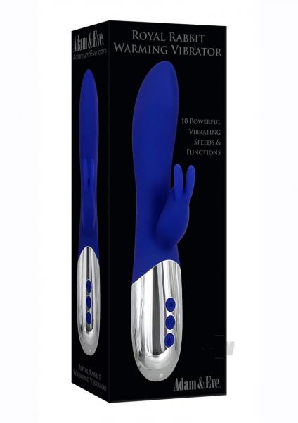Aande Royal Rabbit Warm Vibe Blue Sex Toy Product