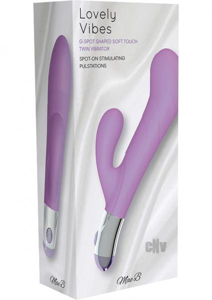 Mae B G-Spot Twin Vibe Purple Sex Toy Product