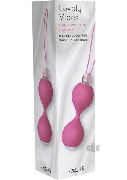 Mae B Elegant Love Balls Pink Sex Toy Product