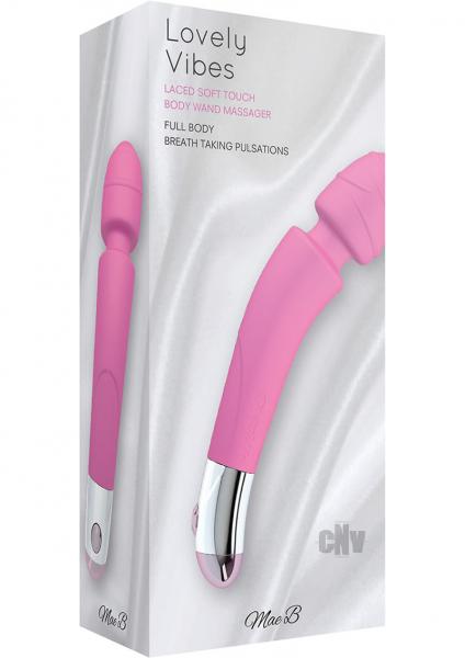 Mae B Soft Touch Body Wand Massager Pink Sex Toy Product