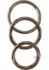 Sportsheets Metal O-Ring 3 Pack Nickel-free Rings Sex Toy Product