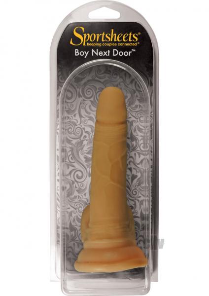 Sportsheets Boy Next Door Realistic Dildo Beige Sex Toy Product