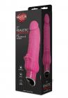 Hustler 7 Real Vibe 7x W/ Clit Stim Pnk Sex Toy Product