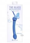 Glass Menage Butterfly Gspot Dk Blu Sex Toy Product