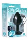 The 9 Bejewled Stainless Plug Aqua Sex Toy Product