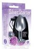 The Silver Starter Rose Floral Steel Butt Plug Purple Sex Toy Product Image 2