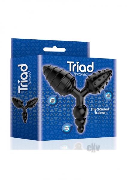 The 9 Triad 3 Way Plug Textured Sex Toy Product