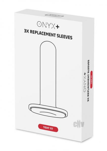 Onyx+ Replacement Sleeve 3x Pk Tight Sex Toy Product