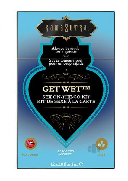 Get Wet Sex-to-go Kit Sex Toy Product