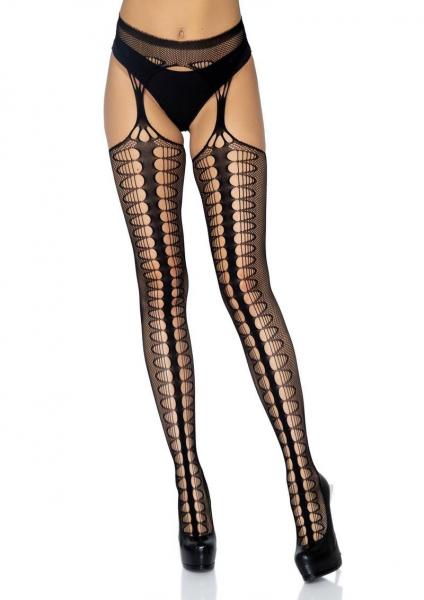 Scale Net Suspender Hose Os Black Sex Toy Product