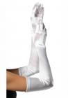 Extra Long Satin Gloves Os White Sex Toy Product