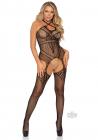 Multi Bodystocking Cross Strap Os Black Sex Toy Product