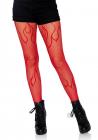 Flame Net Tights Os Red Sex Toy Product