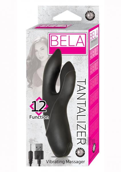 Bela Tantalizer Black Rabbit Style Vibrator Sex Toy Product
