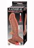 Natural Realskin Hot Cock Curved 7 inches Brown Dildo Sex Toy Product Image 2