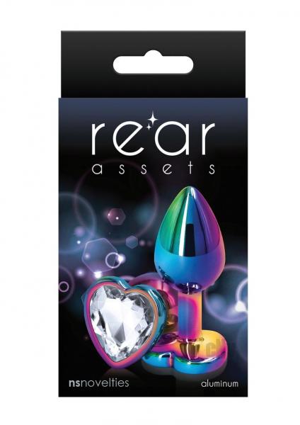 Rear Assets Multicolor Heart Small Clear Sex Toy Product