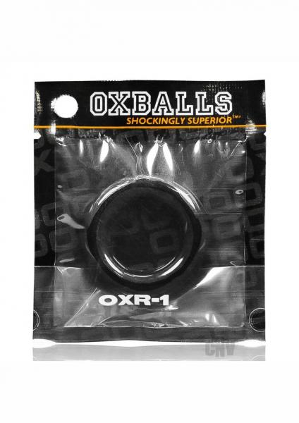 Oxr-1 Cockring Single Black Sex Toy Product