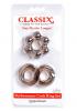 Classix Performance Cock Ring Set Black 2 Pack Sex Toy Product Image 2