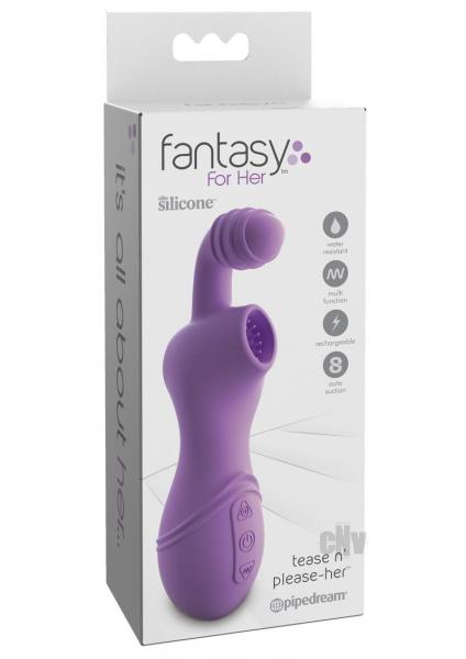 Fantasy For Her Tease N Please Her Purple Vibrator Sex Toy Product