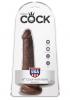 King Cock 6 inches Cock with Balls Brown Dildo Sex Toy Product Image 3