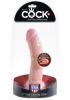 King Cock Plus 8 inches Dual Density Cock Beige Sex Toy Product Image 2
