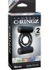 Fantasy C-Ringz Extreme Double Trouble Black Ring Sex Toy Product Image 3