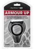 Perfetc Fit Armour Up Cock Ring Black Sex Toy Product Image 2