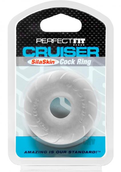 Perfect Fit Silaskin Cruiser Ring Clear Sex Toy Product