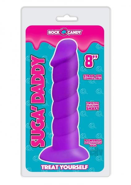 Rock Candy Suga Daddy 8 Purple Sex Toy Product