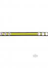Rouge Cock Strap Yellow/black Sex Toy Product