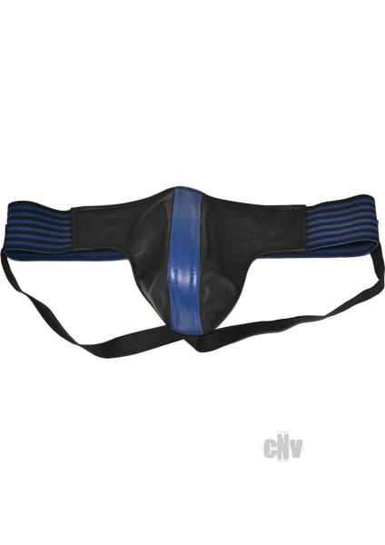 Rouge Jock Strap Strip Waist Band Black Blue Med Sex Toy Product