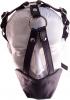 Rouge Leather Mouth Chin Gag Black Sex Toy Product Image 1