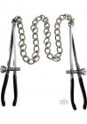 Rouge Tweezer End Nipple Chain Clamps Sex Toy Product