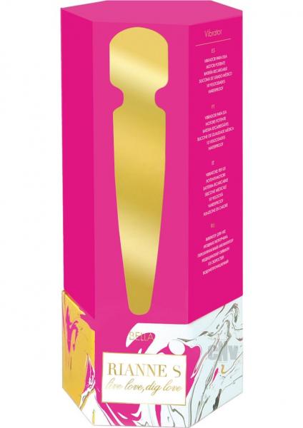 Rianne S Bella Mini Body Wand French Rose Pink Sex Toy Product