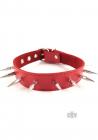 Rouge Spiked Collar Red Sex Toy Product