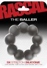 The Baller 3X Stretch Silicone Cock Ring Smoke Sex Toy Product