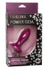 Power Gem Vibrating Petite Crystal Probe Purple Sex Toy Product Image 3