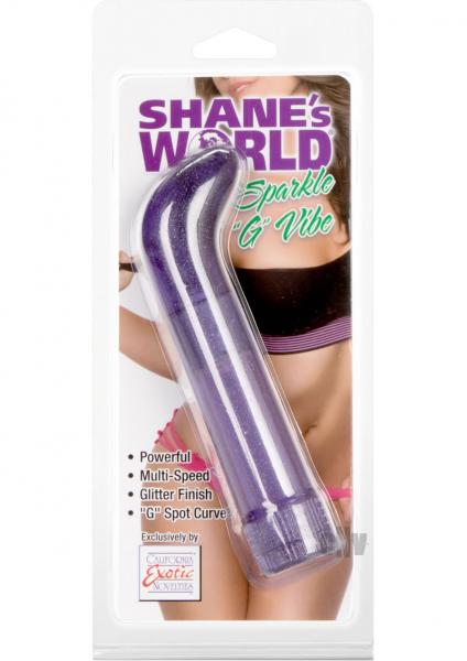 Shane's World Sparkle G Vibes Purple Sex Toy Product