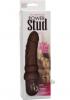 Waterproof Power Stud Curvy Brown Dildo Sex Toy Product Image 3